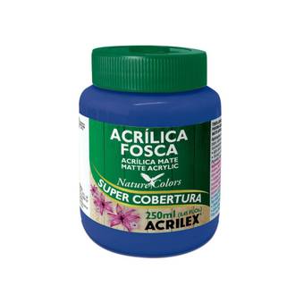 TINTA ACRILICA FOSCA 250ML  - AZUL TURQUESA - UN - ACRILEX