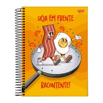 CADERNO UNIV CAPA DURA 15X1 240FLS - INSANO - UN - JANDAIA