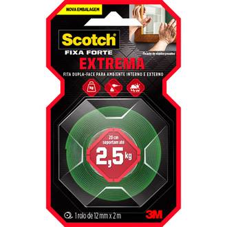 FIXA FORTE ESPUMA EXTREME 12X2 - UN - 3M