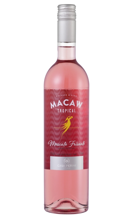 Vinho Frisante Casa Perini Macaw Tropical Rosé 750ml