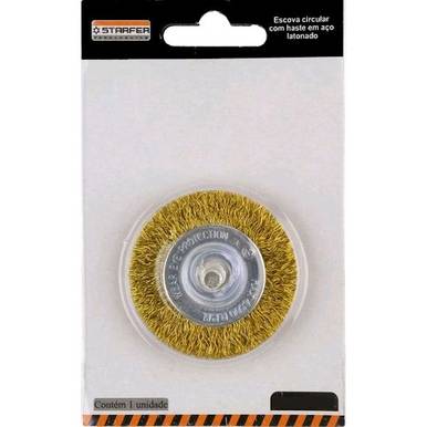 ESCOVA DE AÇO STARFER CIRCULAR 100 MM REF. 5037379