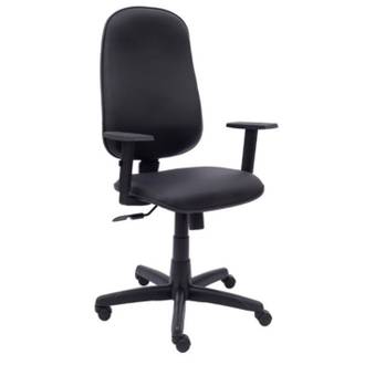 CADEIRA ESCRITORIO GIRATORIA PRESIDENTE CONFORT - PRETO - UN - AMERICANFER