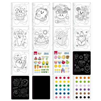LIVRO DE COLORIR MAGICO PICNIC - C/PINCEL+PALITO - UN - TRIS
