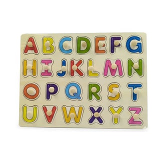 JOGO DE ENCAIXE MADEIRA ALFABETO - YK1157 - UN - YINS KIDS