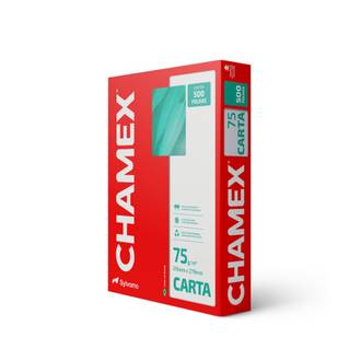 PAPEL CHAMEX 75G 500FLS - CARTA - UN - CHAMEX