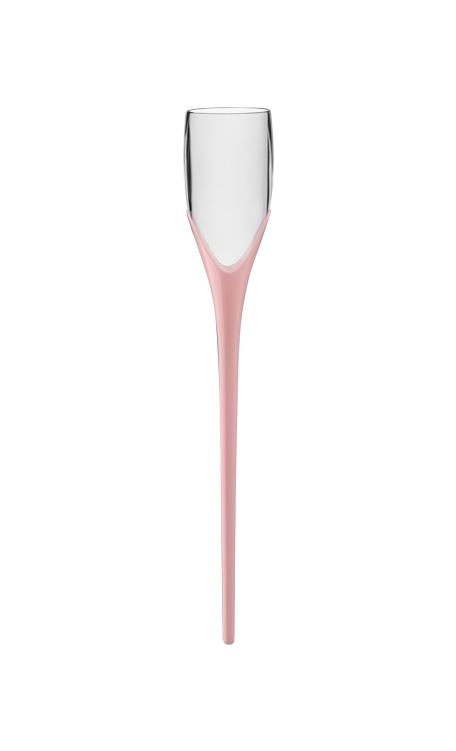 Taça Beach Boccati Espumante 210ml (haste rosa bebê)