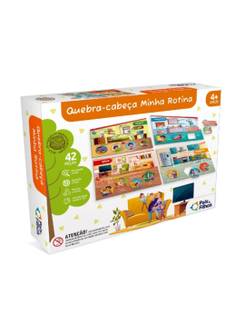 QUEBRA - CABECA MINHA ROTINA 792957 - 42PCS - UN - PAIS E FILHOS