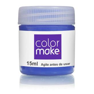 TINTA LIQUIDA 15ML  - AZUL - CX 12 - COLOR MAKE