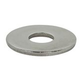 ARRUELA LISA 07,0mm(1/4) ZINCADA NACIONAL