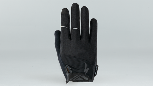LUVA DEDO LONGO BG DUAL GEL GLOVE LF PRETO 
