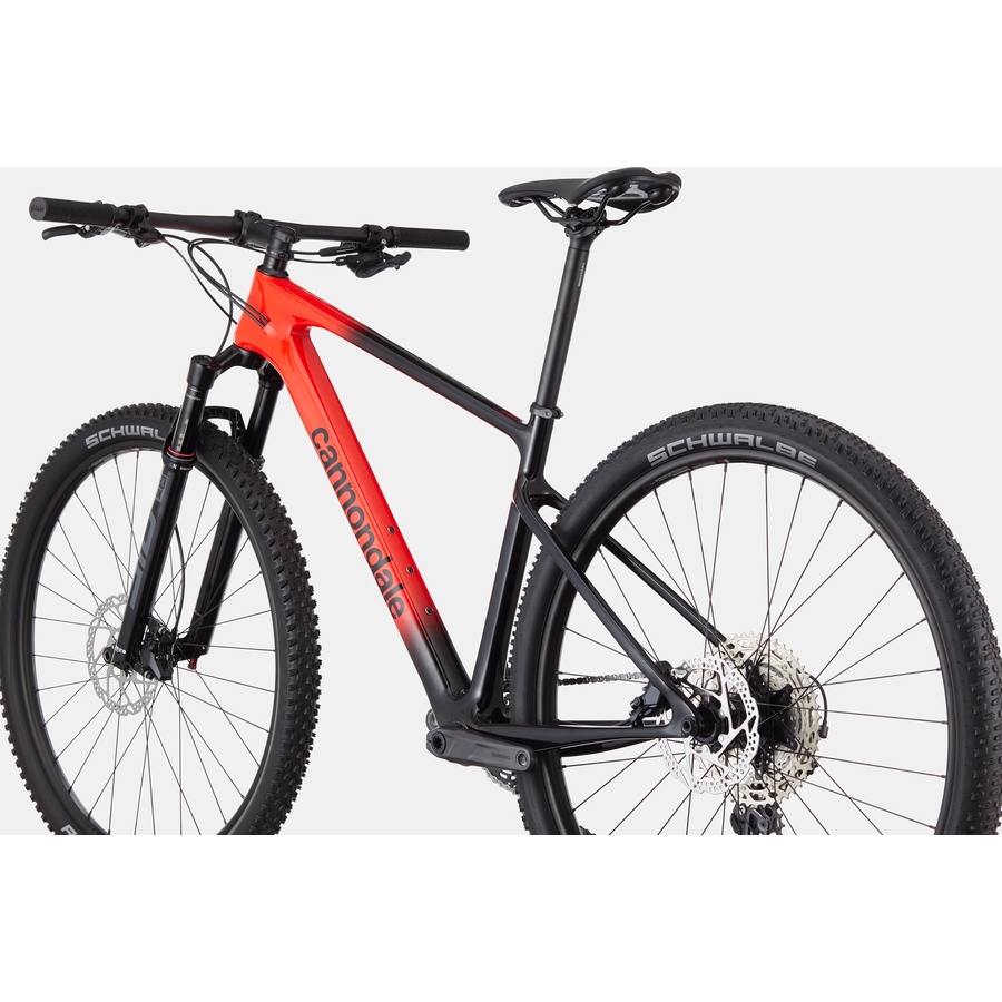 Bicicleta Cannondale Scalpel HT Carbon 4 Preta e Vermelha