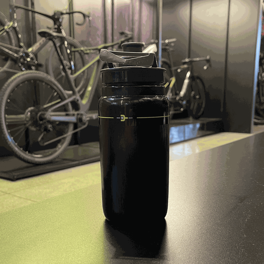 Garrafa Elite Fly Tex Maillot Jaune 550ml Preto 
