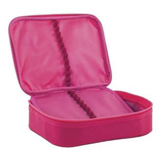 ESTOJO ESCOLAR BOX ACADEMIE  - CEREJA - UN - TILIBRA