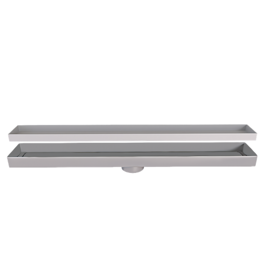 RALO LINEAR INVISÍVEL ESTRELA 5 X 50 CM CINZA