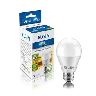 LAMPADA LED BULBO 9W BIVOLT 6500K - A60 - BRANCA - UN - ELGIN