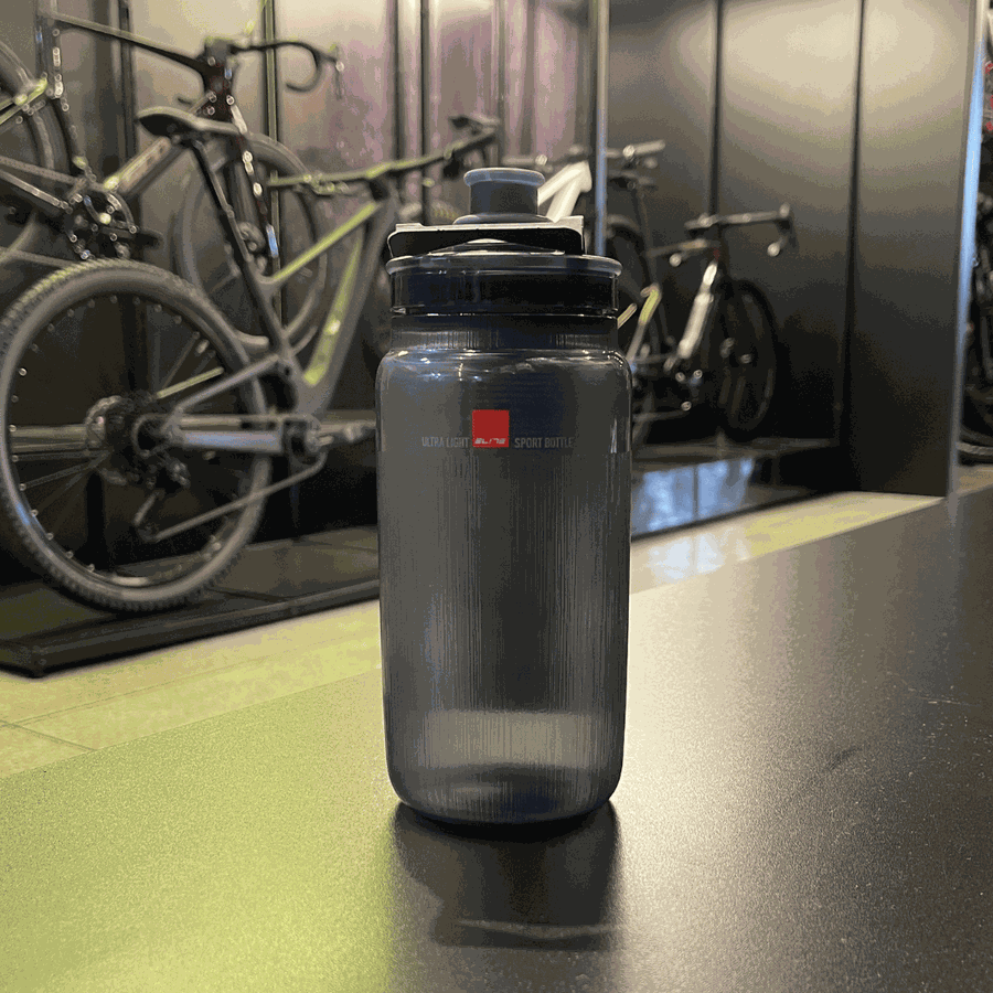 Garrafa Elite Fly Tex 550ml Cinza Escuro