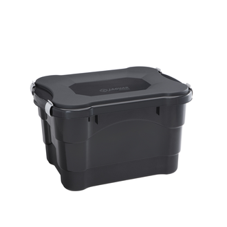 ORGANIZADOR PLASTICO 25L - C/TRAVA - 3338 - PRETO - UN - JAGUAR