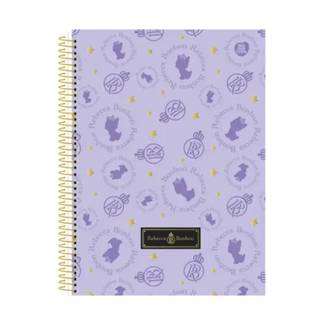 CADERNO UNIV CAPA DURA 10X1 160FLS - REBECCA BOMBOM - PCT 4 - ANIMATIVA