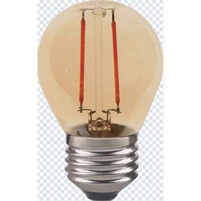 LAMP LED FILAM GLOBO G045 2W 2200K E27 BIV AVANT