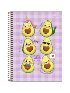 CADERNO UNIV CAPA DURA 10X1 160FLS - ABACUTE - UN - TILIBRA