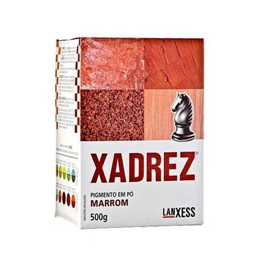 PIGMENTO EM PÓ XADREZ  MARROM 500g