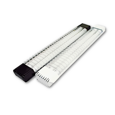 LUMINÁRIA LED ALETADA TASCHIBRA 6500K 2 X 20,5W BIVOLT