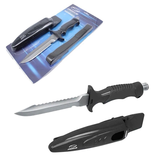FACA HAMMER COM PONTA SEA SUB PRETO