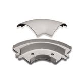 CANALETA PISO DEXSON 60x13 COTOVELO 90G DXN11113