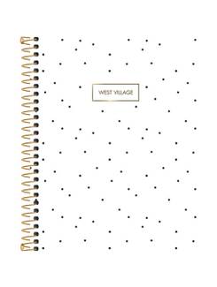 CADERNO COLEGIAL CAPA DURA 10X 160FLS - WEST VILLA - PCT 4 - TILIBRA