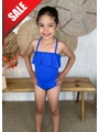 MAIÔ TRADICIONAL INFANTIL BABADO AZUL BIC - 1