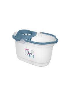 BALDE PLASTICO C/ESCORREDOR 19L 235C - UN - SANREMO