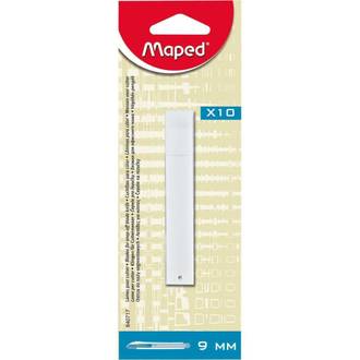 LAMINA PARA ESTILETE ESTREITO C/10 - 640717 - UN - MAPED