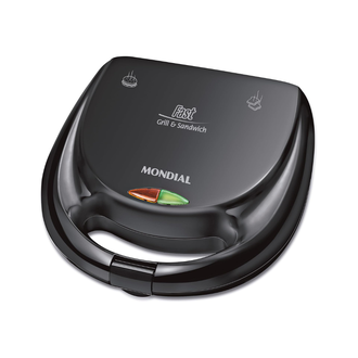 SANDUICHEIRA FAST GRILL S12 - 220V - PRETO - UN - MONDIAL
