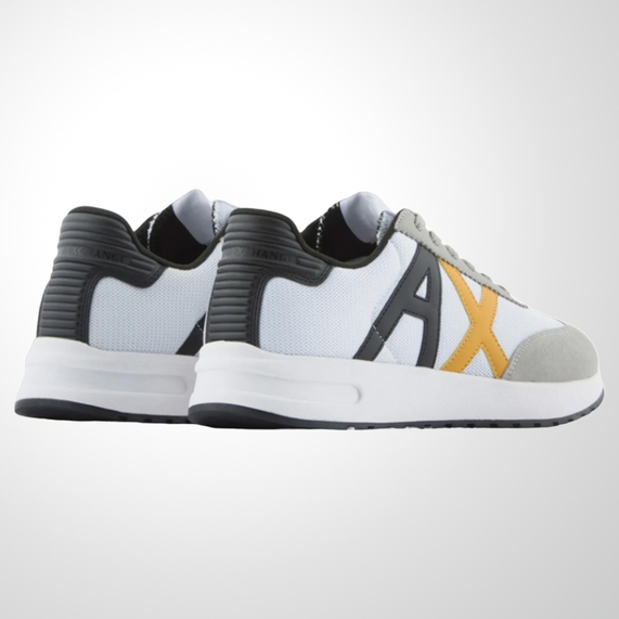 TÊNIS COM DETALHES CONTRASTANTES BRANCO ARMANI EXCHANGE