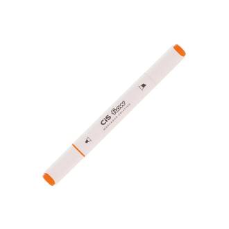 MARCADOR ARTISTICO PONTA DUPLA PERMANENTE - N23 - 5.7790 - LARANJA - UN - CIS