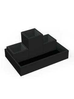 ORGANIZADOR DE MESA 8325 - PRETO - UN - FINA IDEIA