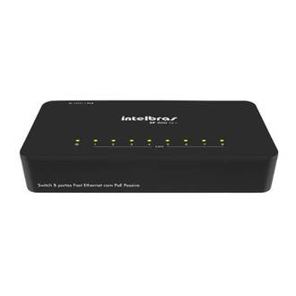 SWITCH 8 PORTAS - 10/100 MBPS SF800Q+ - UN - INTELBRAS