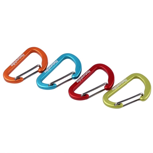 MOSQUETÃO CHAVEIRO D-MINI 4CM NATUREHIKE VERMELHO