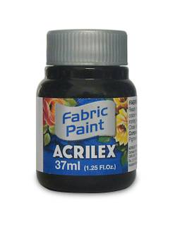 TINTA TECIDO FOSCA 37ML 04140 - PRETO - UN - ACRILEX