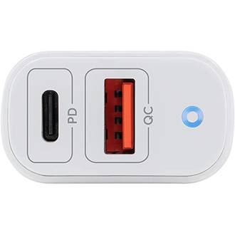 CARREGADOR TOMADA 2 USB EC11 POWER 20W - BRANCO - UN - INTELBRAS