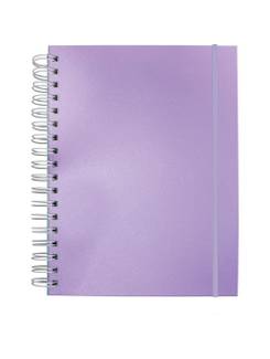 CADERNO UNIV SMART 10X1 80FLS - 5009 - BREEZE LILAS - UN - DAC