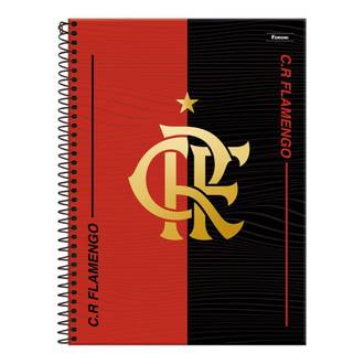 CADERNO UNIV CAPA DURA 15X1 240FLS - 3392987 - FLAMENGO - UN - FORONI
