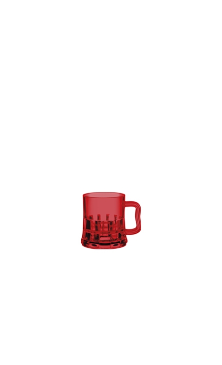 Abridor para cerveja Caneco Boccati 30ml (vermelho translúcido)