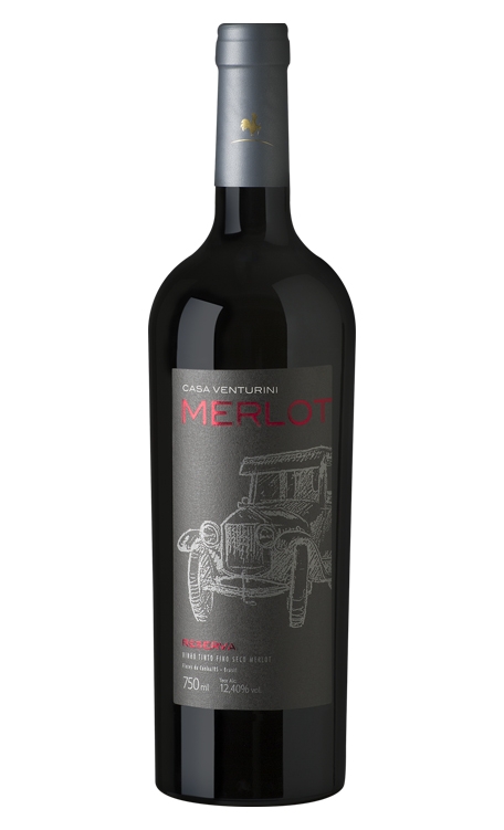 Vinho Casa Venturini Reserva Merlot 750ml 