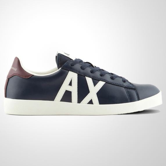 TÊNIS ARMANI EXCHANGE COURO MARINHO