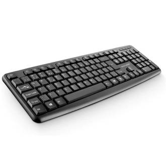 TECLADO C/FIO USB SLIM TC065 - SILENCIOSO - PRETO - UN - MULTILASER