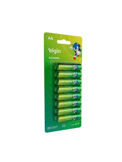 PILHA ALCALINA PEQUENA AA C/16 - 82351 - UN - ELGIN