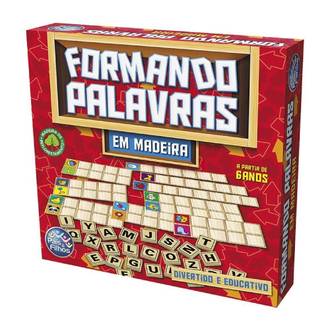 FORMANDO PALAVRAS EM MADEIRA 2906 - UN - PAIS E FILHOS
