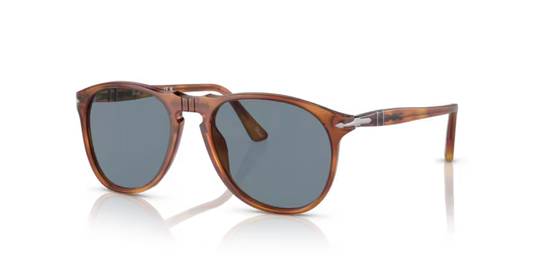 Óculos de Sol Persol PO9649S 95/Q8 55 - Elegância e Proteção com Lentes Polarizadas