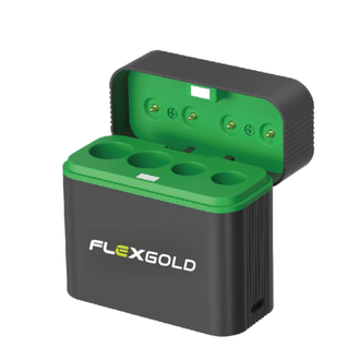 CARREGADOR P/PILHA AA/ AAA FX-C21 - PRETO - UN - X-CELL